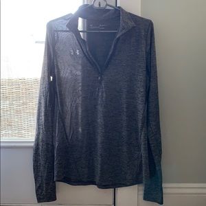 Gray Under Armour Quarter Zip